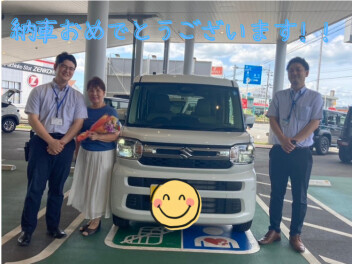 A様納車おめでとうございます！